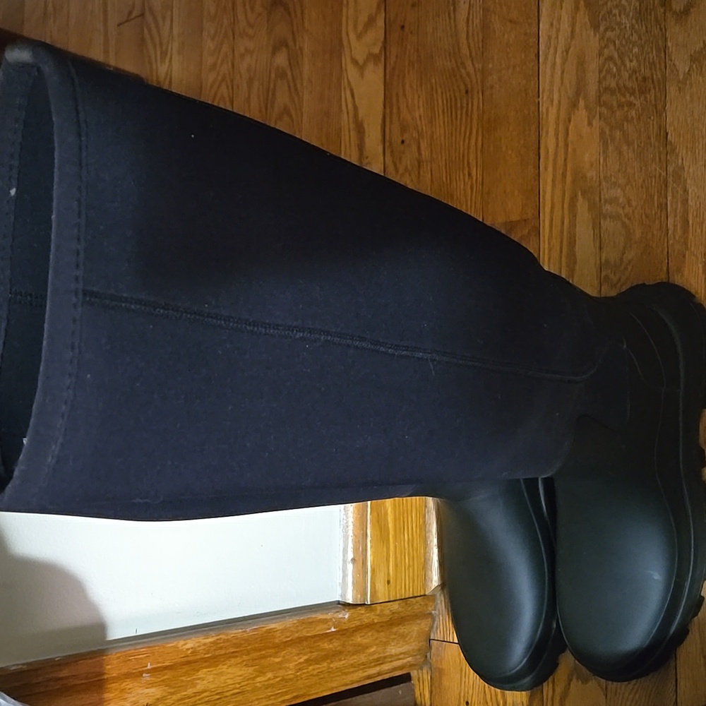 Hunter boots- knee height